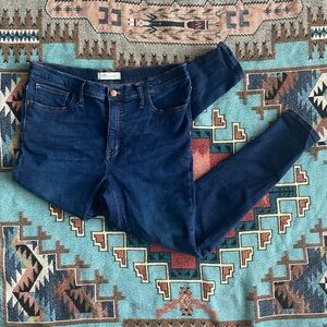 Madewell 9” mid rise skinny jean
